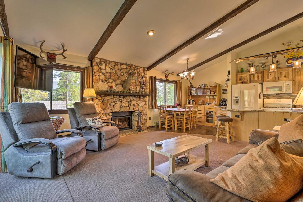 Updated Frisco Cabin With Rustic Charm Walk To Town Exteriör bild